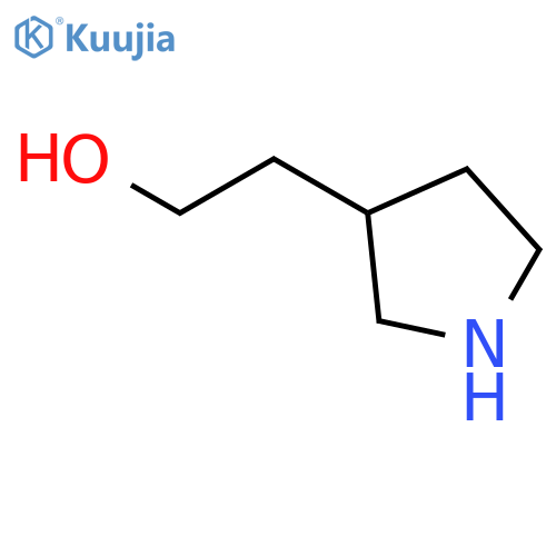 2-(pyrrolidin-3-yl)ethan-1-ol structure