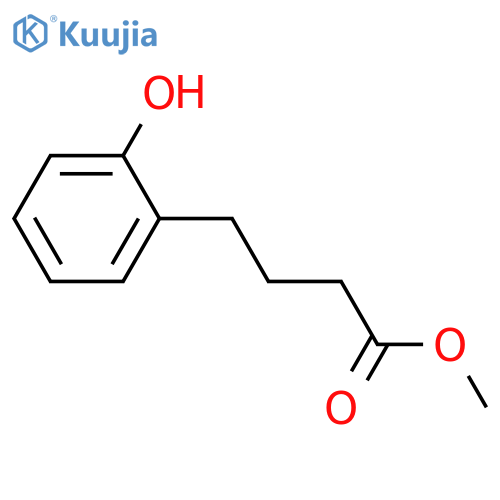 Methyl 4-(2-hydroxyphenyl)butanoate structure