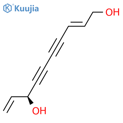 (S)-Deca-2,9-dien-4,6-diyne-1,8-diol structure