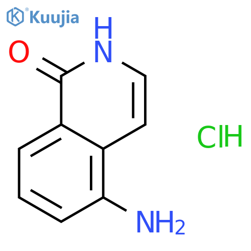 5-Amino-1,2-dihydroisoquinolin-1-one Hydrochloride structure