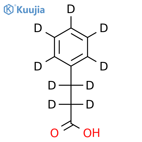 Hydrocinnamic-d9 Acid structure
