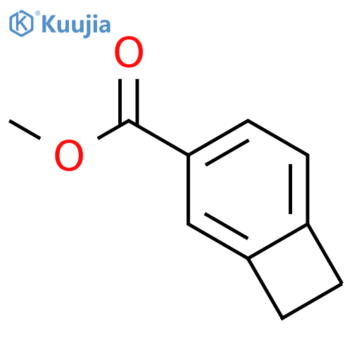 methyl bicyclo4.2.0octa-1,3,5-triene-3-carboxylate structure