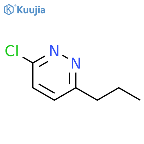 3-chloro-6-propylpyridazine structure