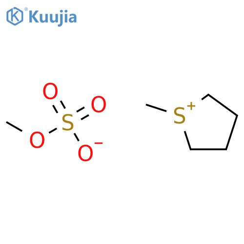 Tetrahydro-1-methylthiophenium methyl sulfate structure
