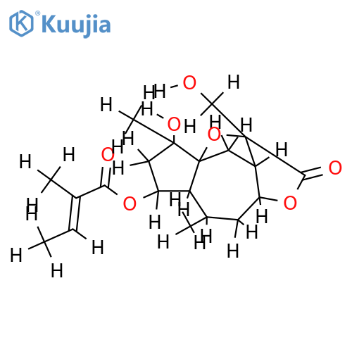 2alpha-tigloyloxydugaldiolide structure