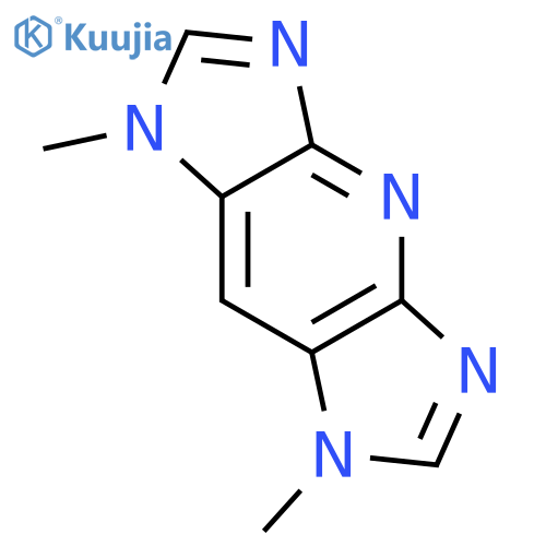 Diimidazo[4,5-b:4',5'-e]pyridine,1,7-dihydro-1,7-dimethyl- structure