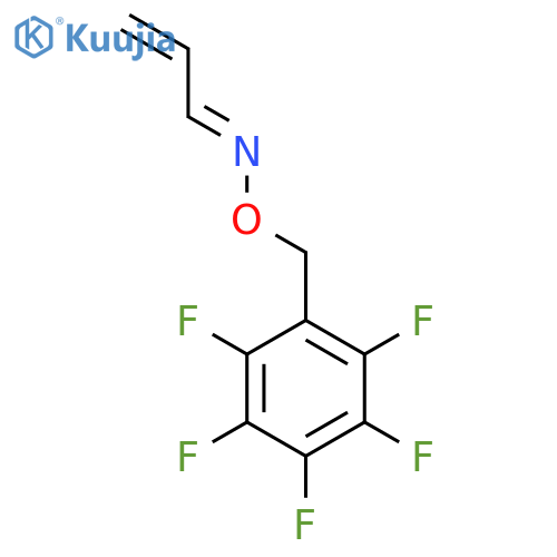 2-Propenal,O-[(2,3,4,5,6-pentafluorophenyl)methyl]oxime structure