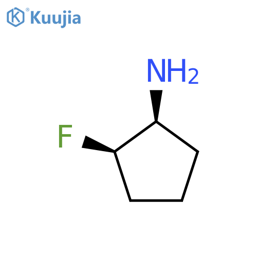 (1S,2R)-2-Fluorocyclopentan-1-amine structure