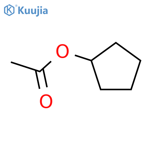 Cyclopentanol,1-acetate structure