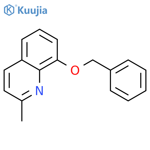8-(Benzyloxy)-2-methylquinoline structure