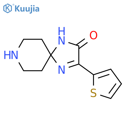 3-(thiophen-2-yl)-1,4,8-triazaspiro4.5dec-3-en-2-one structure