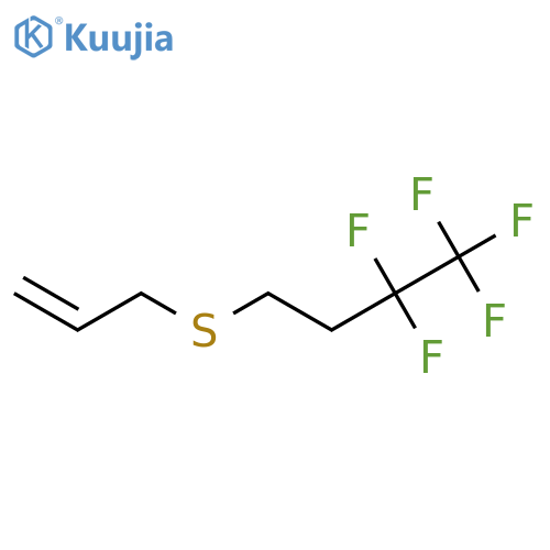 1,1,1,2,2-Pentafluoro-4-prop-2-enylsulfanylbutane structure