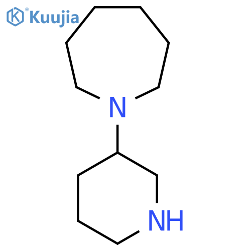 1-(Piperidin-3-yl)azepane structure