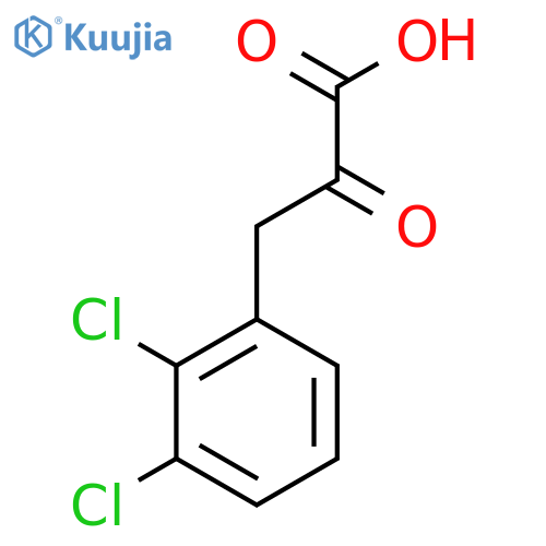 3-(2,3-Dichlorophenyl)-2-oxopropanoic acid structure
