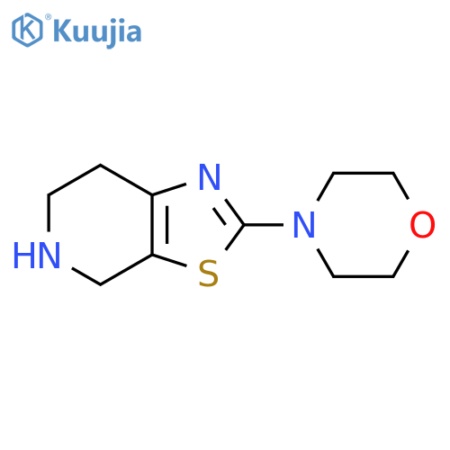 4-{4H,5H,6H,7H-1,3thiazolo5,4-cpyridin-2-yl}morpholine structure