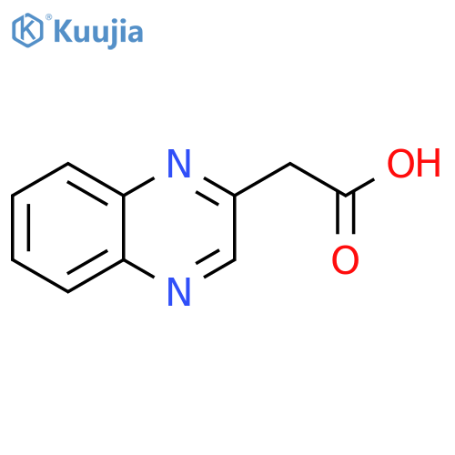 2-(quinoxalin-2-yl)acetic acid structure