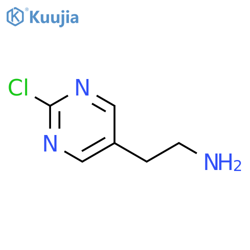 2-(2-chloropyrimidin-5-yl)ethanamine structure