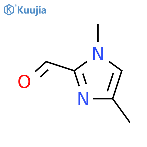 1,4-dimethyl-1H-imidazole-2-carbaldehyde structure
