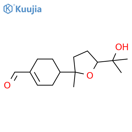 7,10-Epoxy-11-hydroxy-2-bisabolen-15-al structure
