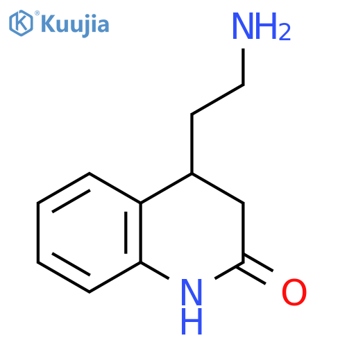 4-(2-aminoethyl)-1,2,3,4-tetrahydroquinolin-2-one structure