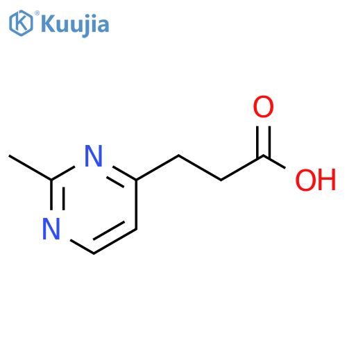 3-(2-methylpyrimidin-4-yl)propanoic acid structure