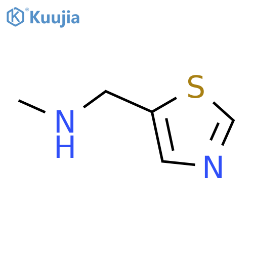 methyl(1,3-thiazol-5-ylmethyl)amine structure
