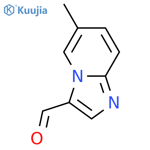 6-Methylimidazo[1,2-a]pyridine-3-carbaldehyde structure