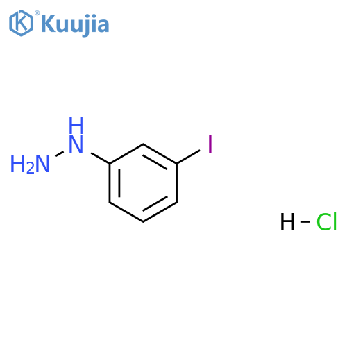 Hydrazine, (3-iodophenyl)-, monohydrochloride structure