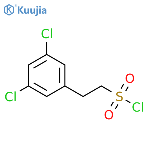 2-(3,5-dichlorophenyl)ethane-1-sulfonyl chloride structure