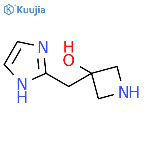 3-(1H-imidazol-2-yl)methylazetidin-3-ol structure