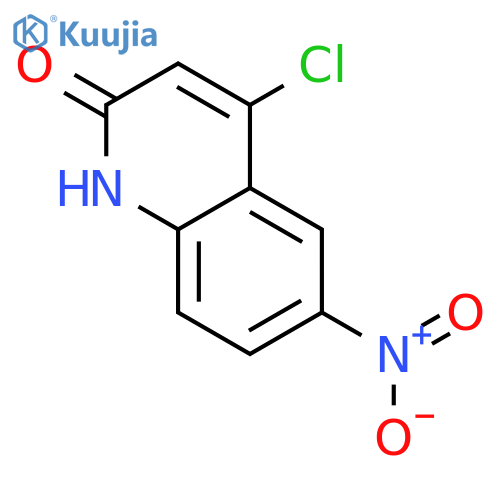 4-chloro-6-nitro-1,2-dihydroquinolin-2-one structure