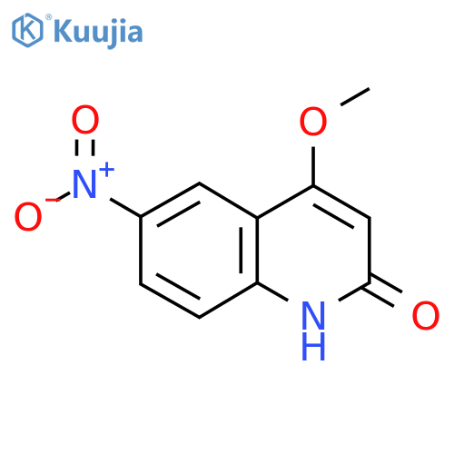 4-methoxy-6-nitroquinolin-2-ol structure