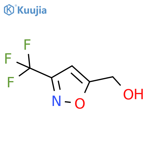 3-(trifluoromethyl)-1,2-oxazol-5-ylmethanol structure