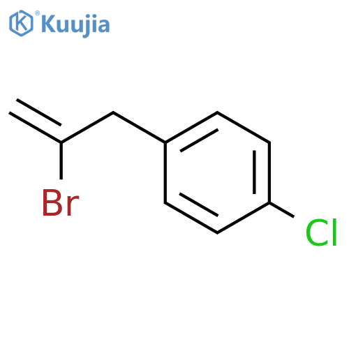 2-Bromo-3-(4-chlorophenyl)-1-propene structure