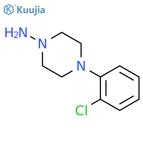 4-(2-chlorophenyl)piperazin-1-amine structure