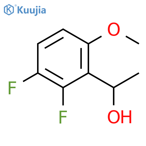 1-(2,3-difluoro-6-methoxyphenyl)ethanol structure
