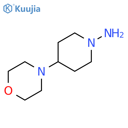 4-morpholinopiperidin-1-amine structure
