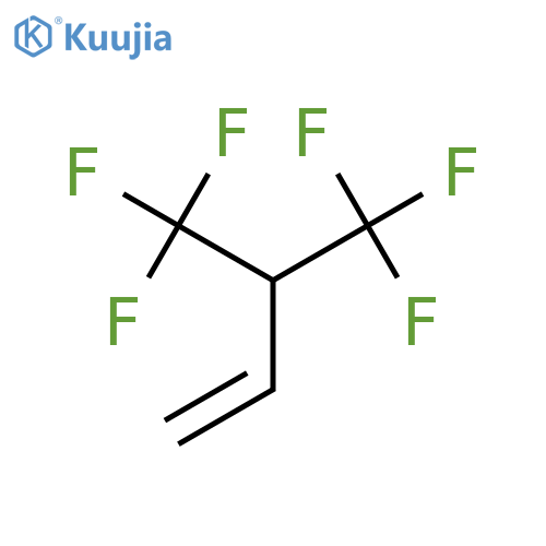 4,4,4-trifluoro-3-(trifluoromethyl)but-1-ene structure