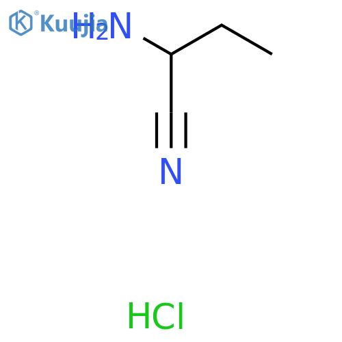 2-Aminobutanenitrile Hydrochloride structure