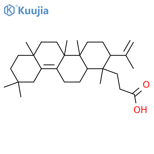 3,4-Seco-4(23),13(18)-oleanadien-3-oic acid structure