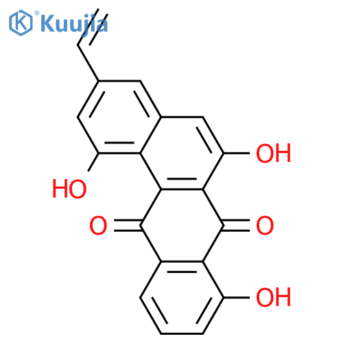 3-Ethyl-1,6,8-trihydroxybenz[a]anthracene-7,12-dione; 13,14-Didehydro structure