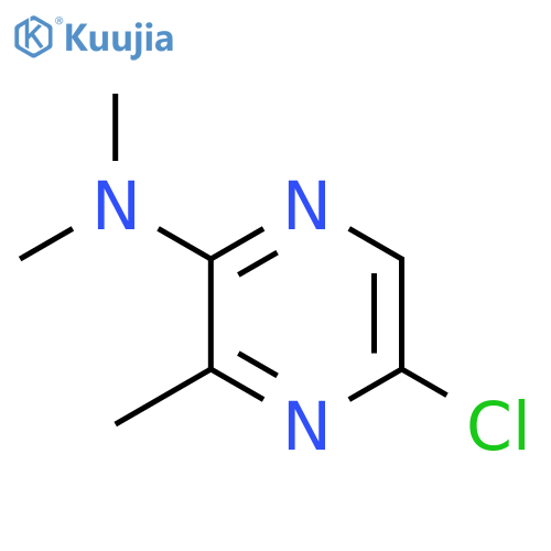 5-Chloro-N,N,3-trimethylpyrazin-2-amine structure