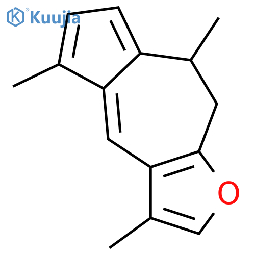 8,12-Epoxy-1,3,5,7,9,11-guaiahexaene; 9,10-Dihydro structure