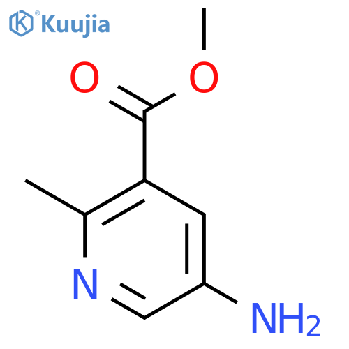 methyl 5-amino-2-methylpyridine-3-carboxylate structure