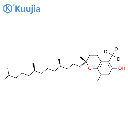 b-Tocopherol-d3 (major) structure