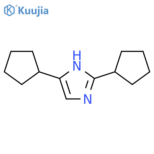 2,5-dicyclopentyl-1H-Imidazole structure
