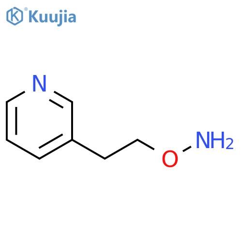 O-2-(pyridin-3-yl)ethylhydroxylamine structure