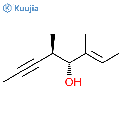 (2E,4R,5R)-3,5-Dimethyl-2-octen-6-yn-4-ol structure