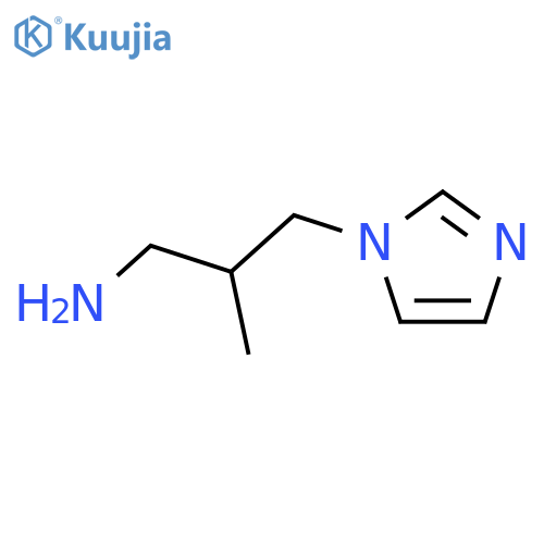 1H-Imidazole-1-propanamine,b-methyl- structure