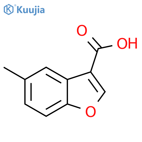 5-methylbenzofuran-3-carboxylic acid structure